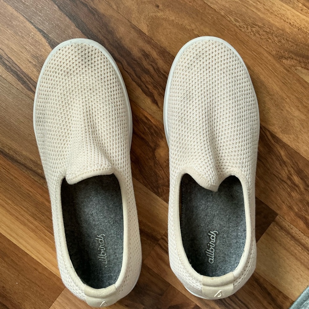 Allbirds Cream Loafers Slip-On Shoes